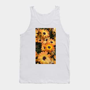 Orange Daisies Tank Top